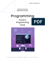 02 - Programming Cycle