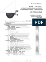 ITT CONTROLS Barton DP Indicators 227a 227c Iom