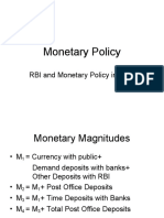 Monetary Policy 