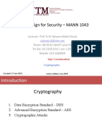 Embedded Cryptography 2