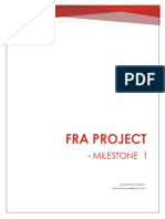 FRA Milestone1 - Maminulislam