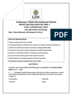 REvision Test - 1 Class 10 IT TERM - 1