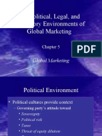 The Political, Legal, and Regulatory Environments of Global Marketing