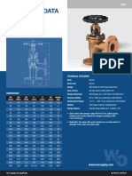 Technical Data: Globe Valve - Angle