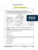 Chapter 6 Dissolution OF Partnership Firm: Case/Source Based Questions S.N o