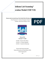 "Praktikum Lab Scanning" (Enumeration Modul CEH V10)