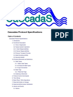 Cascadas Protocol Specifications