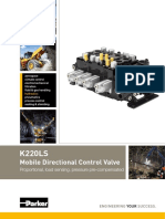 Mobile Directional Control Valve: Proportional, Load Sensing, Pressure Pre-Compensated