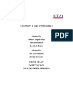 Case Study On Type of Citizenship