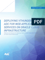 Deploying Vthunder Adc For Web Application Services On Oracle Cloud Infrastructure