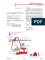 Temperature Controllers: Action: Operation