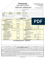 Csu Pu9 24vkq (Basic Inv) Start Up Checklist