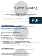 Simplex Wave Winding