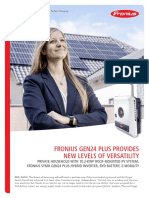 Fronius Gen24 Plus Provides New Levels of Versatility