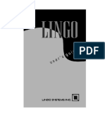 Lingo 11 Users Manual