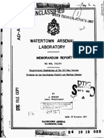 Watertown Arsenal Laboratory: Ts Unit