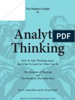 Analytic Thinking: The Thinker's Guide To