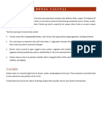 Renal Calculi