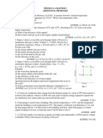 ANSWER: (A) 266 K (B) 341K: Physics 2, Chapter 5 Additional Problems