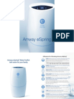 Amway Espring Product Leaflet