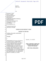 Williams v. Sisolak First Amended Complaint 11.10.2021