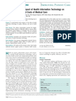 Systematic Review Impact of Health Information Tec