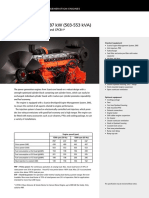 DC13 073A. 438-487 KW (503-553 kVA) : EU Stage II, China Phase II and CPCB-I