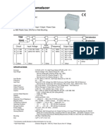 TDW Watt Transducer