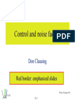 Control and Noise Factors