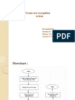 Video Frame Text Recognition System: Presented by