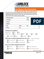 Data Center Design Questionnaire: Company Name: Date: Job Name: Email: Contact: Address: City: State: Zip: Phone: Fax