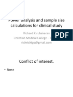 Power Analysis and Sample Size - Richard