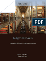 Farber, Daniel and Suzanna Sherry - Judgment Calls