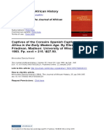 Captives of The Corsairs Spanish Captives in North Africa in The Early Modern Age-Garcia-Arenal - Compte Rendu