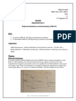 Adcom Experiment No. 2 Balanced Modulator and Demodulator (DSB-SC)