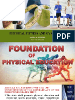 Physical Fitness and Gymnastics: Rocelle M. Alvarado