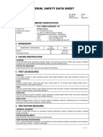 MSDS Hardener MX - 98