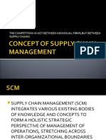 The Competition Is Not Between Individual Firms, But Between Supply Chains