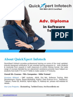 About Quickxpert Infotech: - Sap Modules, Java, Dot Net, Software Testing, Web