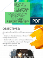 Writing The Report Survey 123