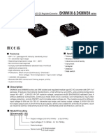 SKMW30 & DKMW30: 30W 1"x1" Package DC-DC Regulated Converter