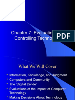 Chapter 7: Evaluating and Controlling Technology