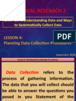 Practical Research 2: CHAPTER 4. Understanding Data and Ways To Systematically Collect Data