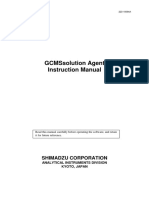 Manual GCMSsolution Agent