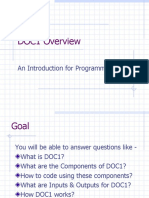 DOC1 Overview: An Introduction For Programmers