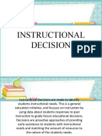 Instructional Decision