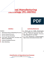 Advanced Manufacturing Technology (PC-ME701)