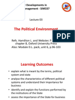 Lecture 03 The Political Environment 15-16 - Partner Version - Compatibility Mode