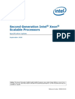 Second Generation Intel Xeon Scalable Processors: Specification Update