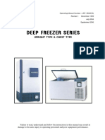 Deep Freezer Series Manual